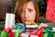 Christmas shopping mayhem
