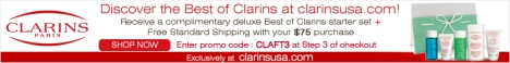Clarins Promotional Codes - Coupons, Coupon Codes and Promotions for Clarins.com