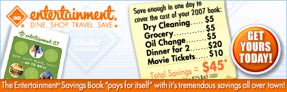 Entertainment Book Coupon Coupons - Coupon Codes, Promotions and Promotional Codes for Entertainment.com