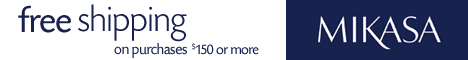 Mikasa Coupon Codes - Promotional Offers, Coupons and Promotions for MikasaAndCompany.com