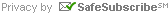 Guaranteed permanent removal of your email address anytime you wish